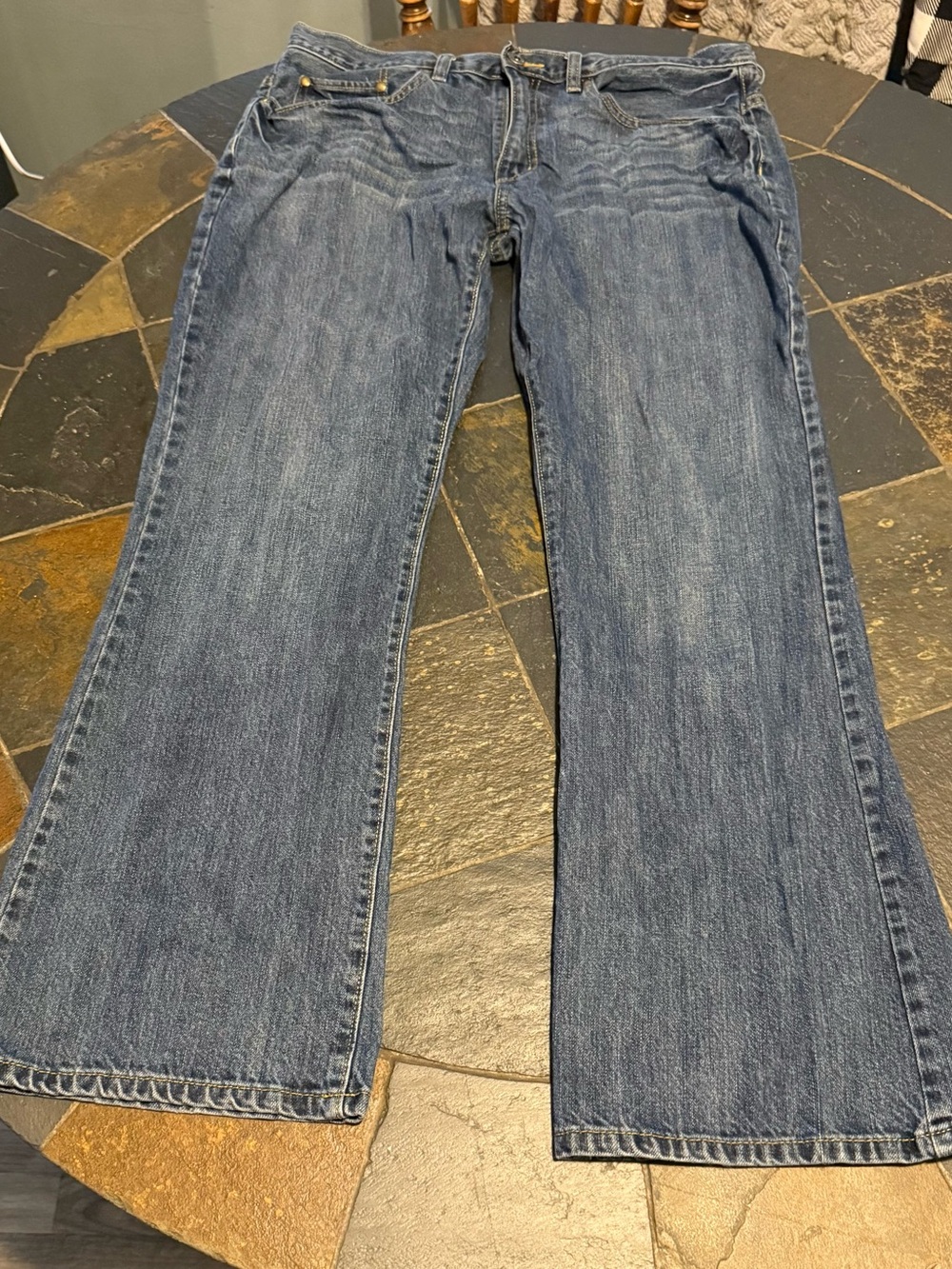 urban pipeline Straight Leg Jeans Blue Denim